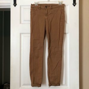 Caramel colored JBrand colored pants size 27
